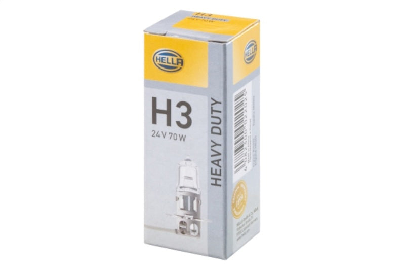 
                      
                        Hella H3 24V/70W PK22s T3.25 Halogen Bulb
                      
                    