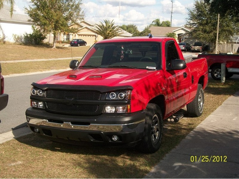 
                      
                        Spyder Chevy Silverado 1500 03-06 Projector LED Halo LED Amber Reflctr Blk PRO-YD-CS03-AM-BK
                      
                    