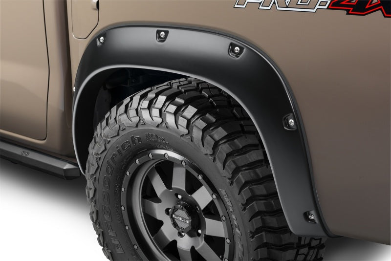 
                      
                        Bushwacker 22-24 Nissan Frontier Pocket Style Fender Flares 4pc - Black
                      
                    