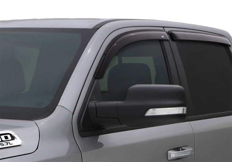 
                      
                        AVS 2019 Ram Quad Cab Ventvisor Outside Mount Window Deflectors 4pc - Smoke
                      
                    