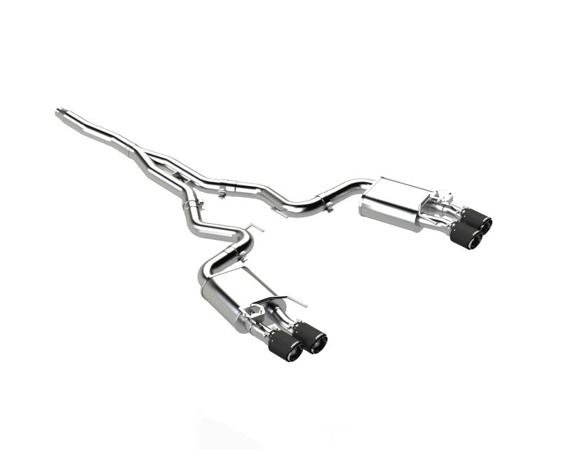 
                      
                        MBRP 18-22 Ford Mustang 2.3L Ecoboost 3in Cat-Back Exhaust w/ Quad Carbon Fiber SS Tips - T304
                      
                    