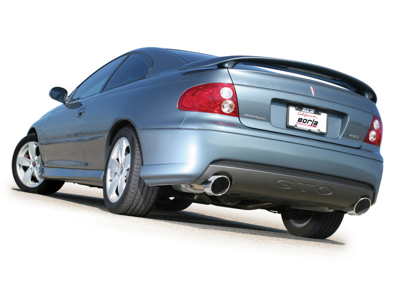 
                      
                        Borla 05-06 Pontiac GTO Coupe 2dr 6.0L 8cyl AT/MT 4spd/6spd RWD SS Catback Exhaust w/ inXin Pipe
                      
                    