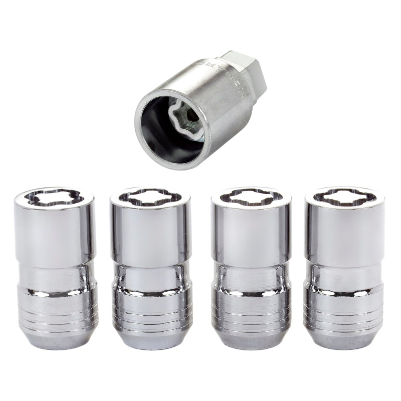 
                      
                        McGard Wheel Lock Nut Set - 4pk. (Cone Seat) M14X1.5 / 21mm & 22mm Dual Hex / 1.639in. L - Chrome
                      
                    