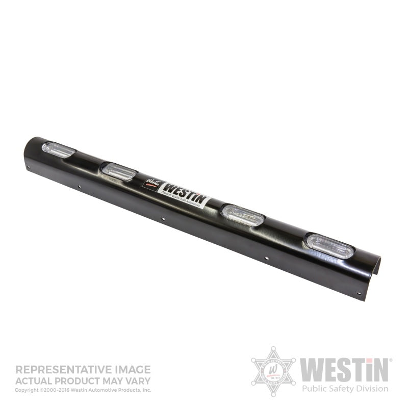 
                      
                        Westin Push Bumper Elite Light Channel 33.1 inch Whelen 4 Hole - Black
                      
                    