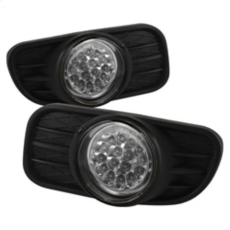 Spyder Jeep Grand Cherokee 99-04 LED Fog Lights w/Switch Clear FL-LED-JGC99-C