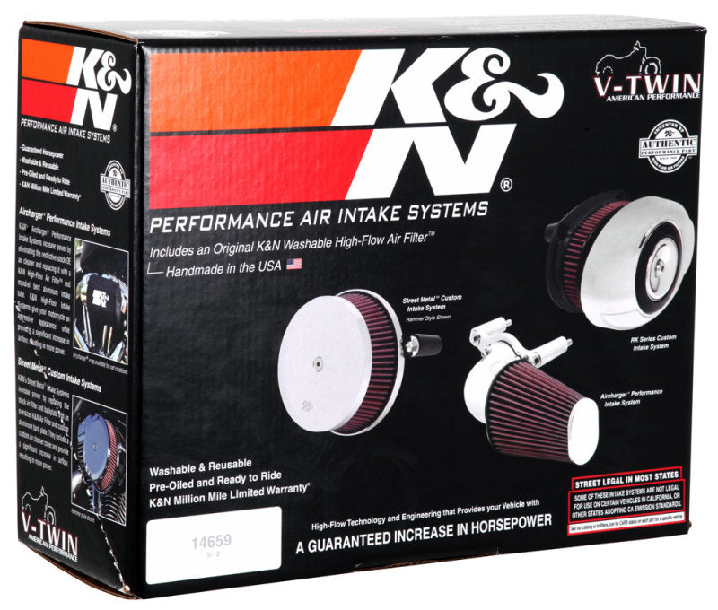 
                      
                        K&N FIPK H/D Touring Models 2017-2018 BLACK Performance Air Intake System
                      
                    