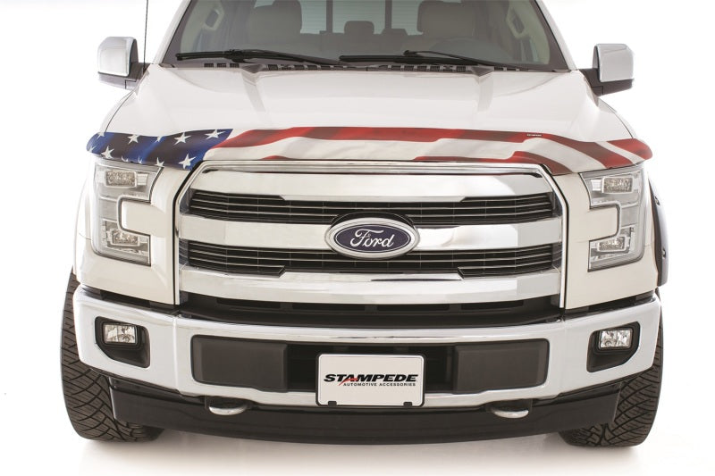 
                      
                        Stampede 15-20 Ford F-150 (Excl. Raptor) Vigilante Premium Hood Protector - Flag
                      
                    