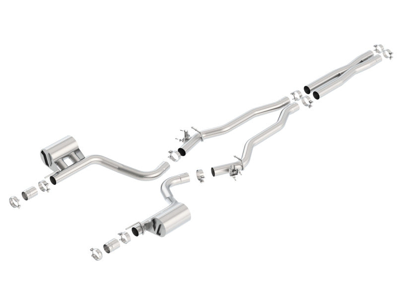 
                      
                        Borla 15-16 Dodge Charger Hellcat 6.2L V8 ATAK Catback Exhaust w/ Valves No Tips Factory Valance
                      
                    