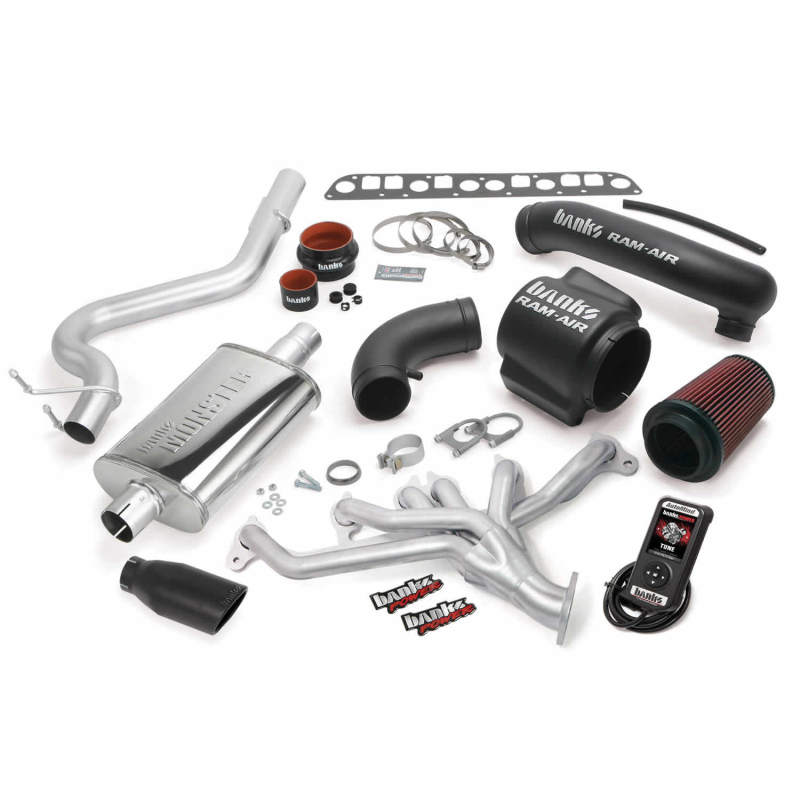 
                      
                        Banks Power 04-06 Jeep 4.0L Wrangler PowerPack System - SS Single Exhaust w/ Black Tip
                      
                    