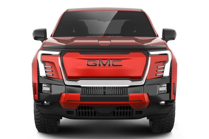 AVS 2024 GMC Sierra EV Aeroskin Low Profile Acrylic Hood Shield - Smoke