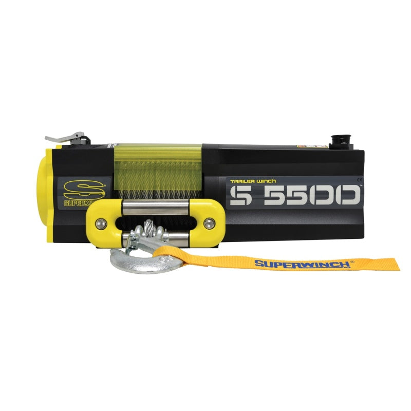 
                      
                        Superwinch 5500 LBS 12V DC 7/32in x 60ft Steel Rope S5500 Winch
                      
                    