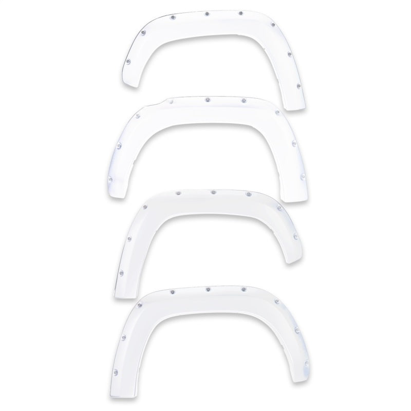 
                      
                        EGR 14+ Chev Silverado 6-8ft Bed Bolt-On Look Color Match Fender Flares - Set - Summit White
                      
                    