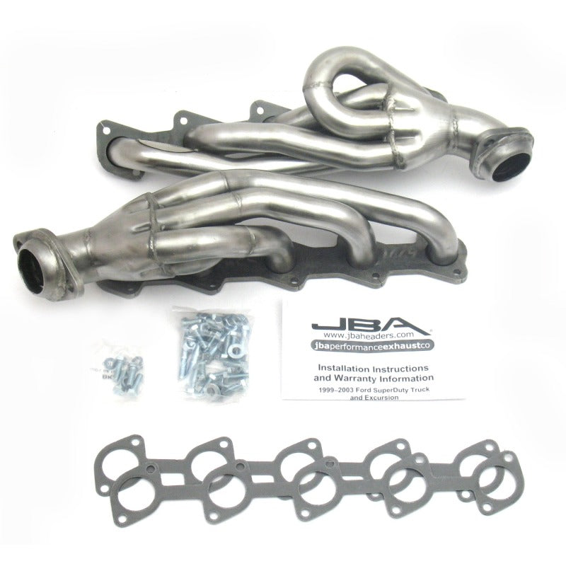 
                      
                        JBA 99-04 Ford Truck 6.8L 2V V10 w/o EGR 1-1/2in Primary Raw 409SS Cat4Ward Header
                      
                    