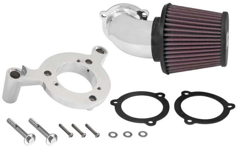 
                      
                        K&N 01-15 Harley-Davidson Touring 96 / 103 / 08-15 Bright Aircharger Performance Intake
                      
                    