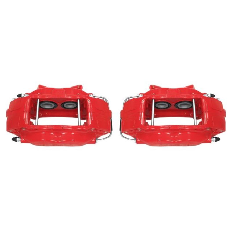 Power Stop 07-14 Ford Mustang Front Red Calipers w/o Brackets - Pair