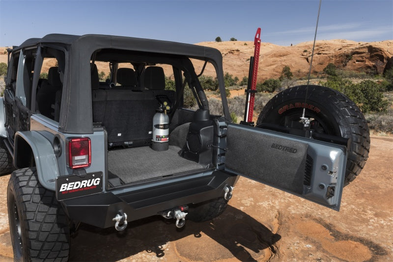 
                      
                        BedRug 07-10 Jeep JK Unlimited 4Dr Rear 5pc BedTred Cargo Kit (Incl Tailgate & Tub Liner)
                      
                    