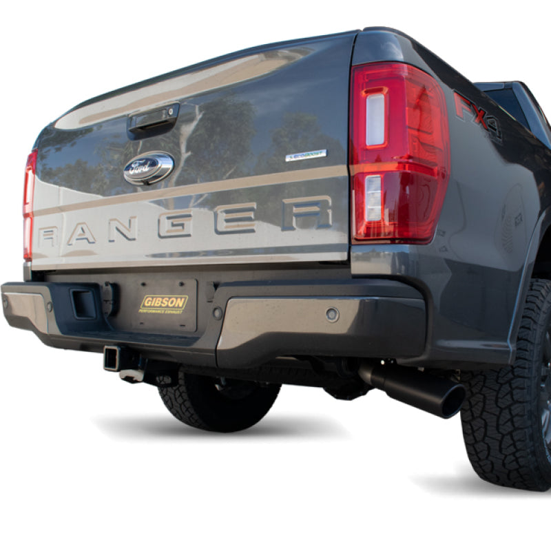 
                      
                        Gibson 19-22 Ford Ranger Lariat 2.3L 3in Cat-Back Single Exhaust - Black Elite
                      
                    