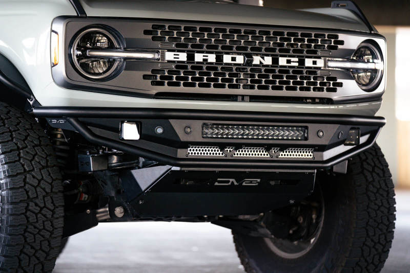 
                      
                        DV8 Offroad 21-22 Ford Bronco Competition Series Front Bumper
                      
                    