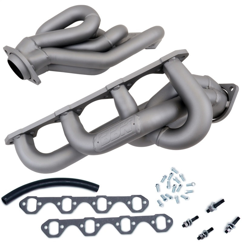 
                      
                        BBK 86-93 Mustang 5.0 Shorty Tuned Length Exhaust Headers - 1-5/8 Titanium Ceramic
                      
                    