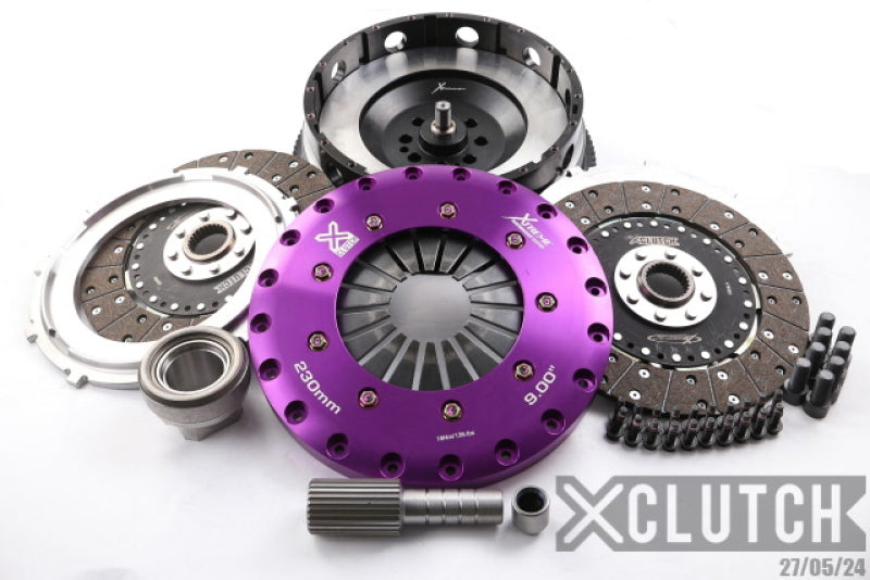 XClutch 07-10 BMW 335i Base 3.0L 9in Twin Solid Organic Clutch Kit (8 Bolt/PB in Input Shaft)