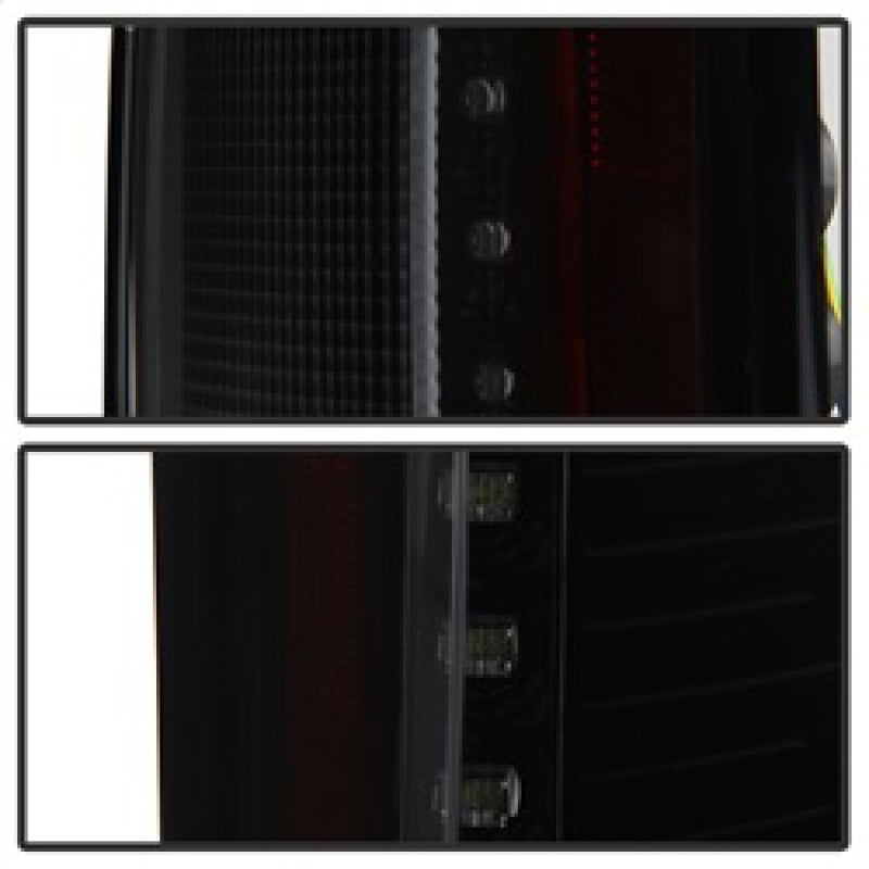 
                      
                        Spyder 15-17 Ford F-150 LED Tail Lights (w/Blind Spot) - Black Smoke (ALT-YD-FF15015BS-LBLED-BSM)
                      
                    