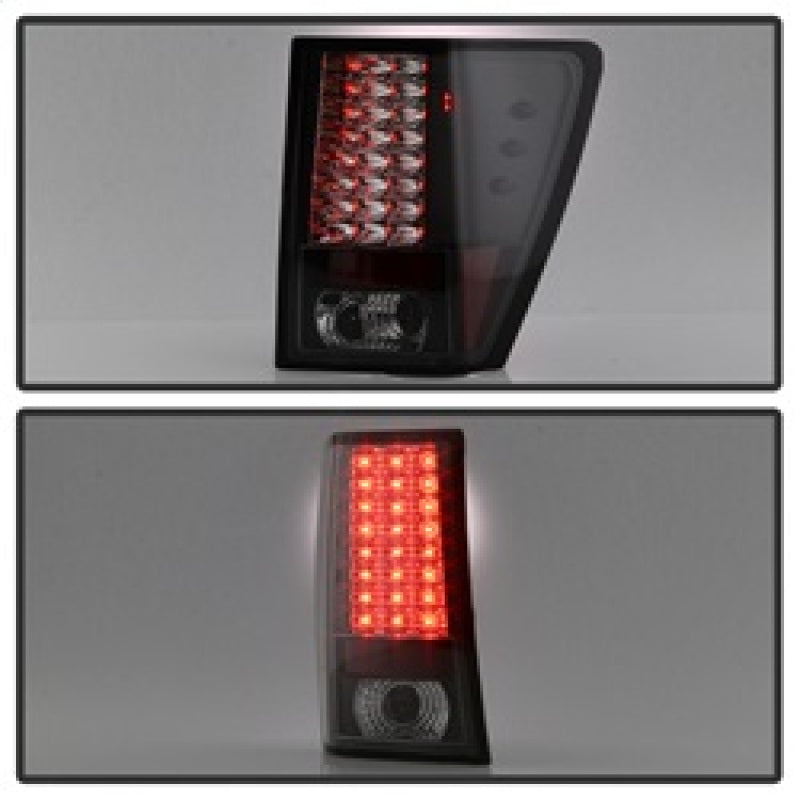 
                      
                        Spyder Jeep Grand Cherokee 07-10 LED Tail Lights Black ALT-YD-JGC07-LED-BK
                      
                    