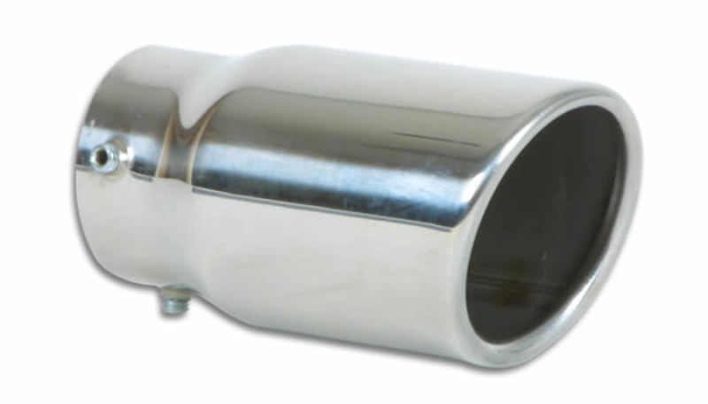 
                      
                        Vibrant 3in Round SS Bolt-On Exhaust Tip (Single Wall Angle Cut Rolled Edge)
                      
                    