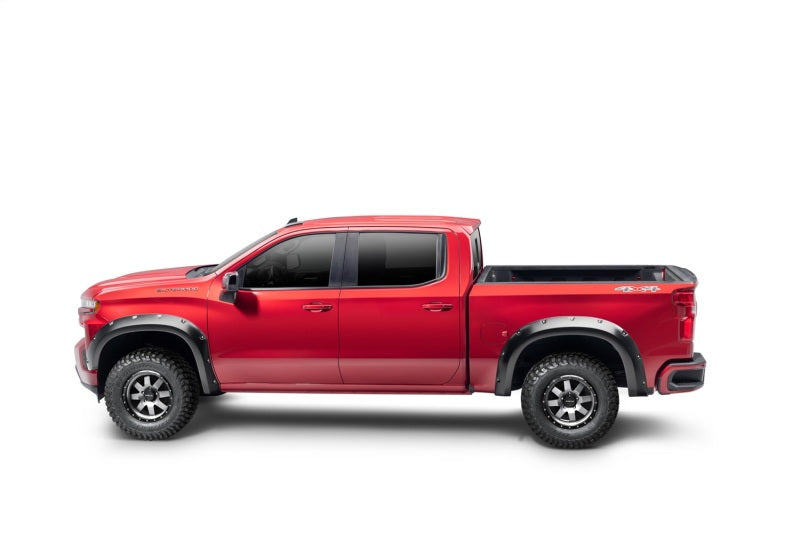 
                      
                        Bushwacker 19-23 Chevrolet Silverado 1500 (Excl. ZR2) Pocket Style Fender Flares 4pc - Smooth Black
                      
                    