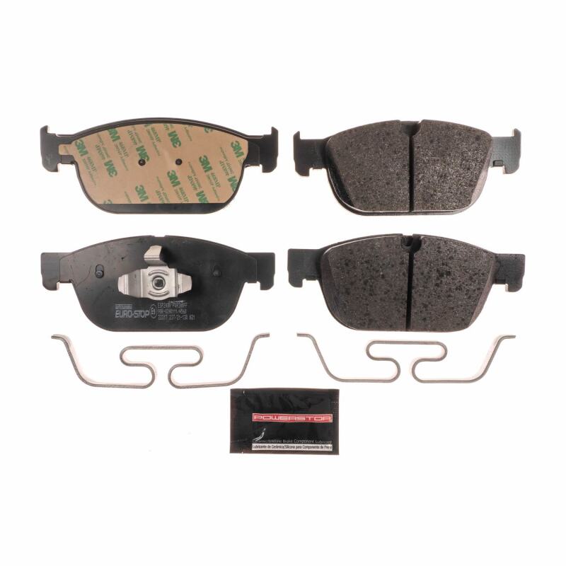 Power Stop 16-19 Volvo XC90 Euro-Stop ECE-R90 Front Brake Pads