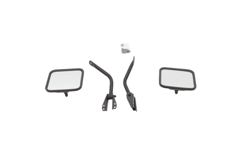 
                      
                        Rampage 1955-1983 Jeep CJ5 Side Mirrors - Black
                      
                    