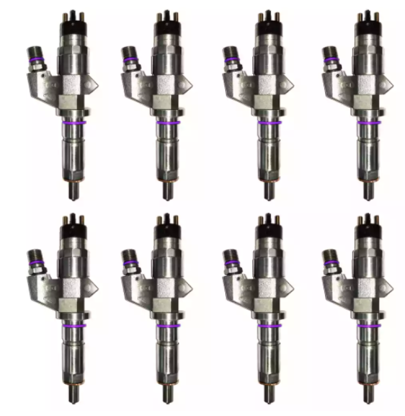 Exergy 01-04 Chevrolet Duramax 6.6L LB7 Reman Sportsman Injector - Set of 8