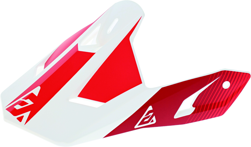 Answer AR1 V2 Bold Visor Red/White - Youth