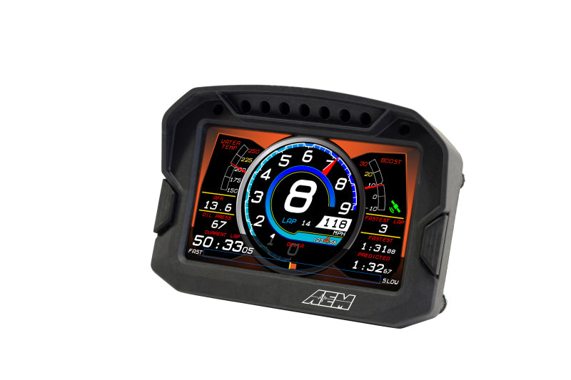 
                      
                        AEM CD-5G Carbon Digital Dash Display w/ Interal 10Hz GPS & Antenna
                      
                    