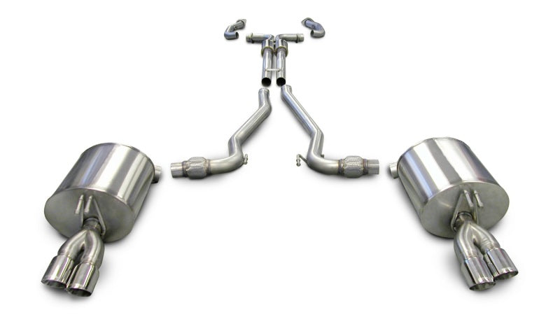 
                      
                        Corsa 2008-2009 Pontiac G8 GXP 6.0L V8 Polished Sport Cat-Back + XO Exhaust
                      
                    