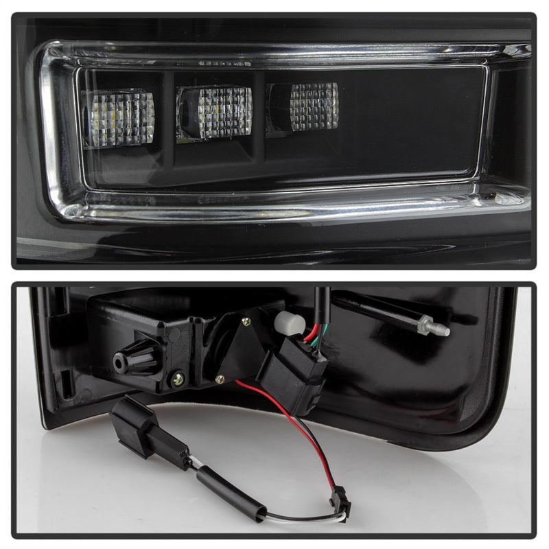 
                      
                        Spyder 04-08 Ford F-150 Projector Tail Lights - Light Bar DRL LED - Black ALT-YD-FF15004V2-LBLED-BK
                      
                    