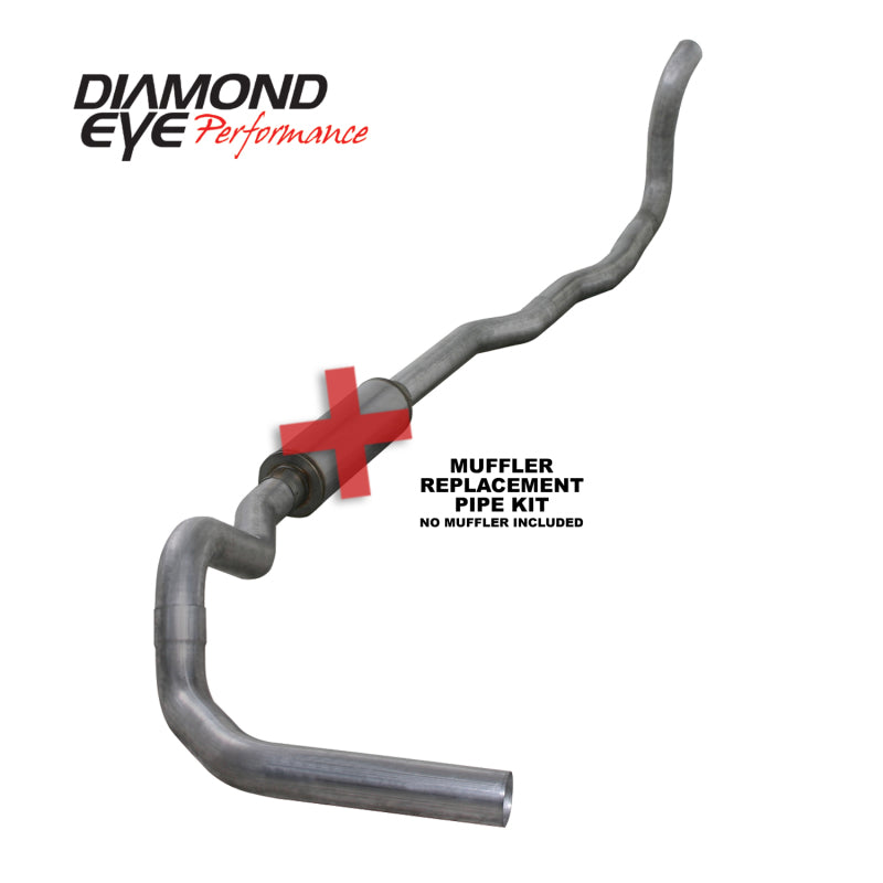 
                      
                        Diamond Eye KIT 4in TB MFLR RPLCMENT PIPE SGL AL: 89-93 DODGE CUMMINS 5.9L
                      
                    