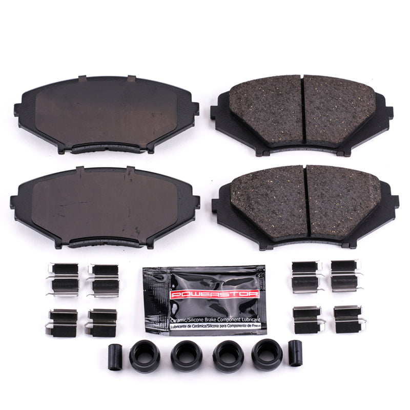 Power Stop 04-11 Mazda RX-8 Front Z23 Evolution Sport Brake Pads w/Hardware