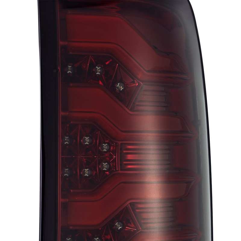 AlphaRex 14-18 GMC Sierra 1500 PRO-Series LED Tail Lights Red Smoke