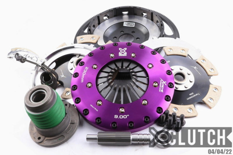 XClutch 14-15 Chevrolet Camaro Z/28 7.0L 9in Twin Solid Ceramic Clutch Kit