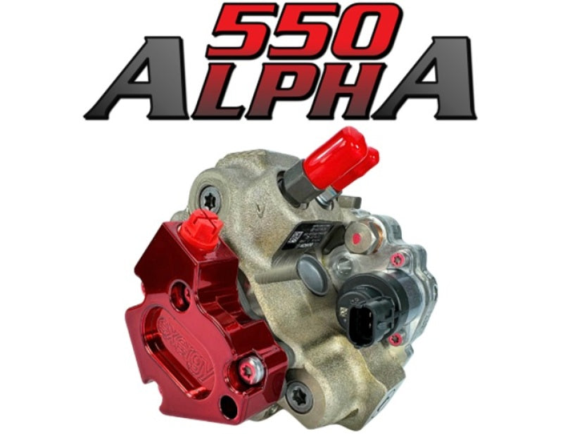 Exergy 04.5-05 Chevrolet Duramax 6.6L LLY 550 Alpha Stroker CP3 Pump (LBZ Based)