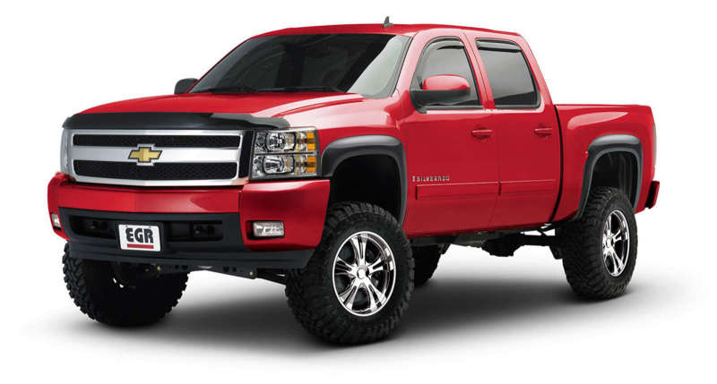 
                      
                        EGR 07-13 Chev Silverado 6-8ft Bed Rugged Look Fender Flares - Set (751504)
                      
                    