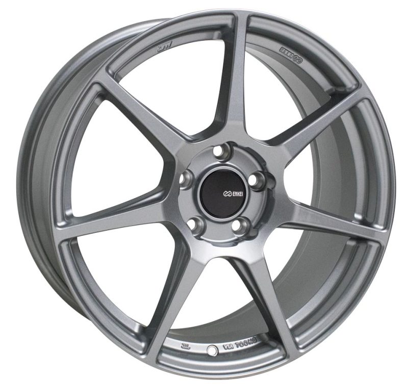 Enkei TFR 17x8 5x100 45mm Offset 72.6 Bore Diameter Storm Gray Wheel