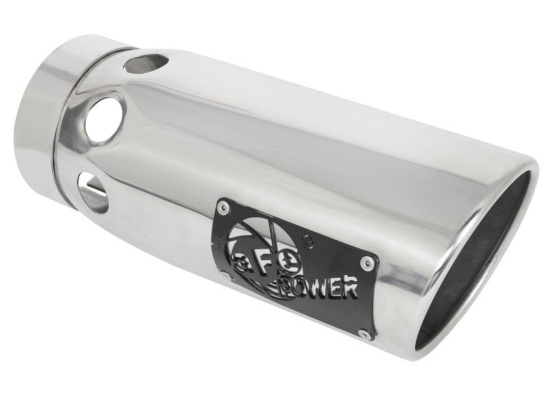 aFe MACHForce XP Exhausts Cat-Back SS-409 Nissan Titan XD 16-19 V8-5.6L - Polished Tip