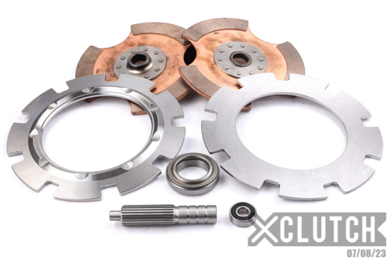 XClutch Subaru 8in Twin Solid Ceramic Multi-Disc Service Pack