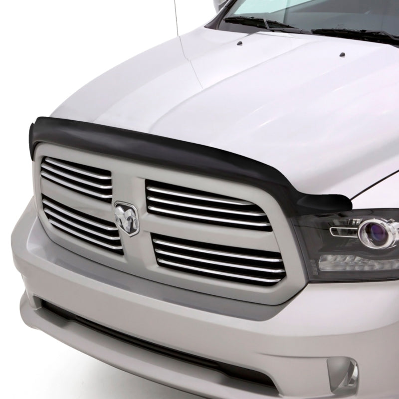 AVS 09-18 Dodge RAM 1500 (Excl. Rebel Models) High Profile Bugflector II Hood Shield - Smoke