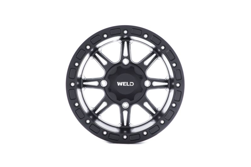 
                      
                        Weld UTV RF Series Cheyenne U511 15x8 Cheyenne Beadlock 4x136 4BS Satin BLK MIL
                      
                    