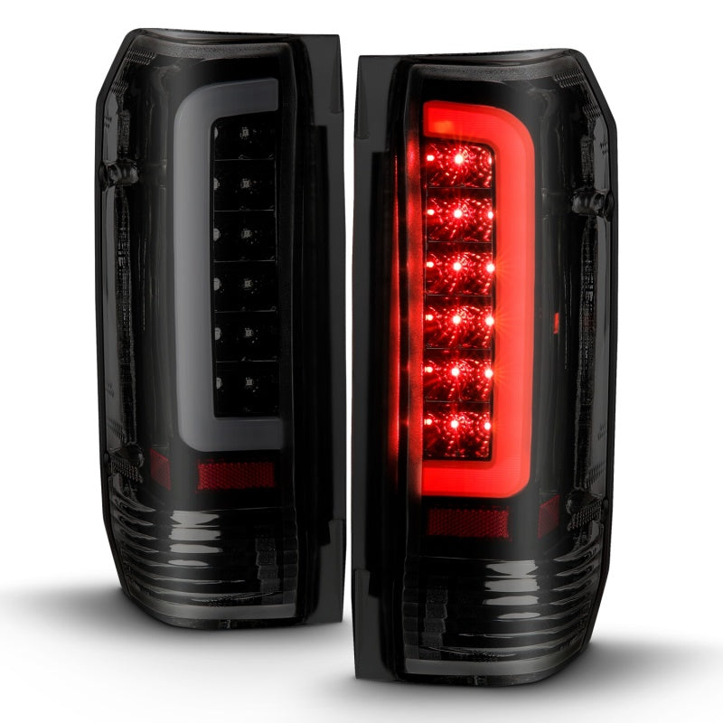 
                      
                        ANZO 1987-1996 Ford F-150 LED Taillights Black Housing Smoke Lens (Pair)
                      
                    