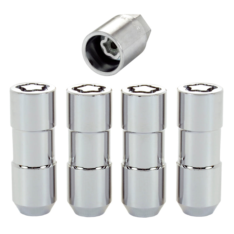 
                      
                        McGard Wheel Lock Nut Set - 4pk. (Cone Seat Duplex) 9/16-18 / 7/8 Hex / 2.5in. Length - Chrome
                      
                    