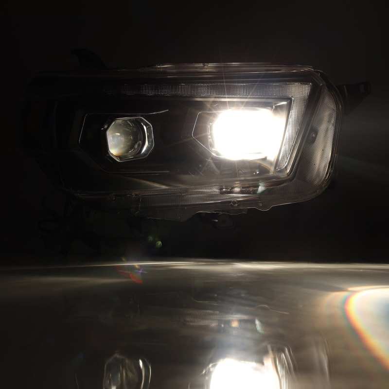 
                      
                        AlphaRex 10-13 Toyota 4Runner PRO-Series Proj Headlights Plank Style Alpha Blk w/Seq Signal/DRL
                      
                    