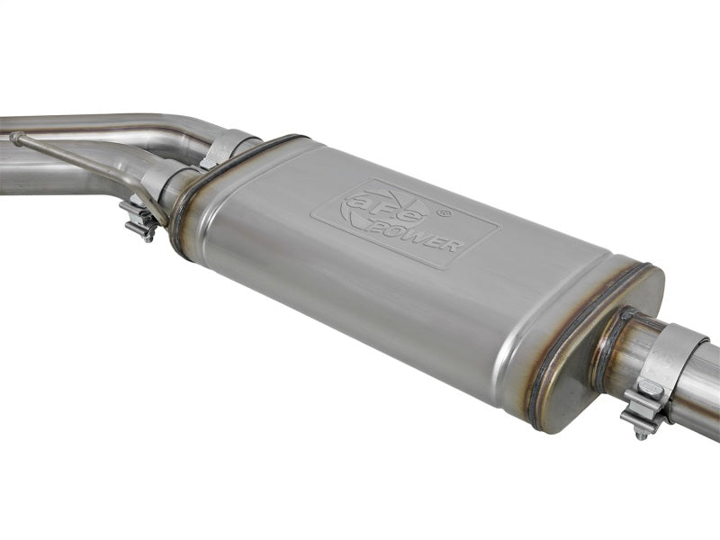 
                      
                        aFe Rebel Series 3in. to 2.5in. 409 SS C/B Exhaust 11-14 Ford F-150 V6-3.5L (tt) - Polished Tip
                      
                    